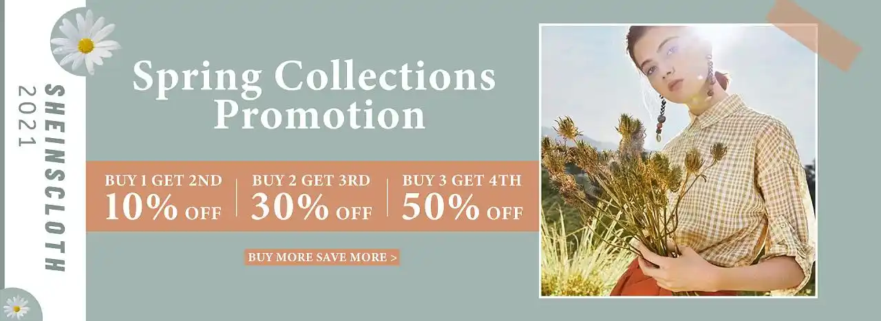 国外欧美服装banner海报