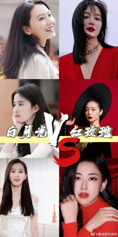内娱再掀红白玫瑰之战