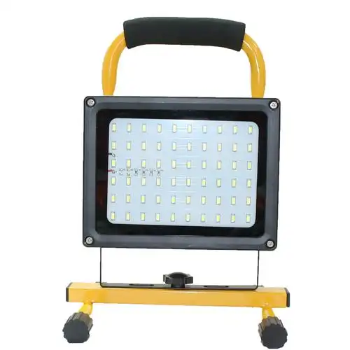 充电投光灯手提式户外照明灯闪电客广场篮球场移动工地落地灯