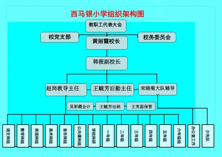 西马银小学组织架构图_第1页