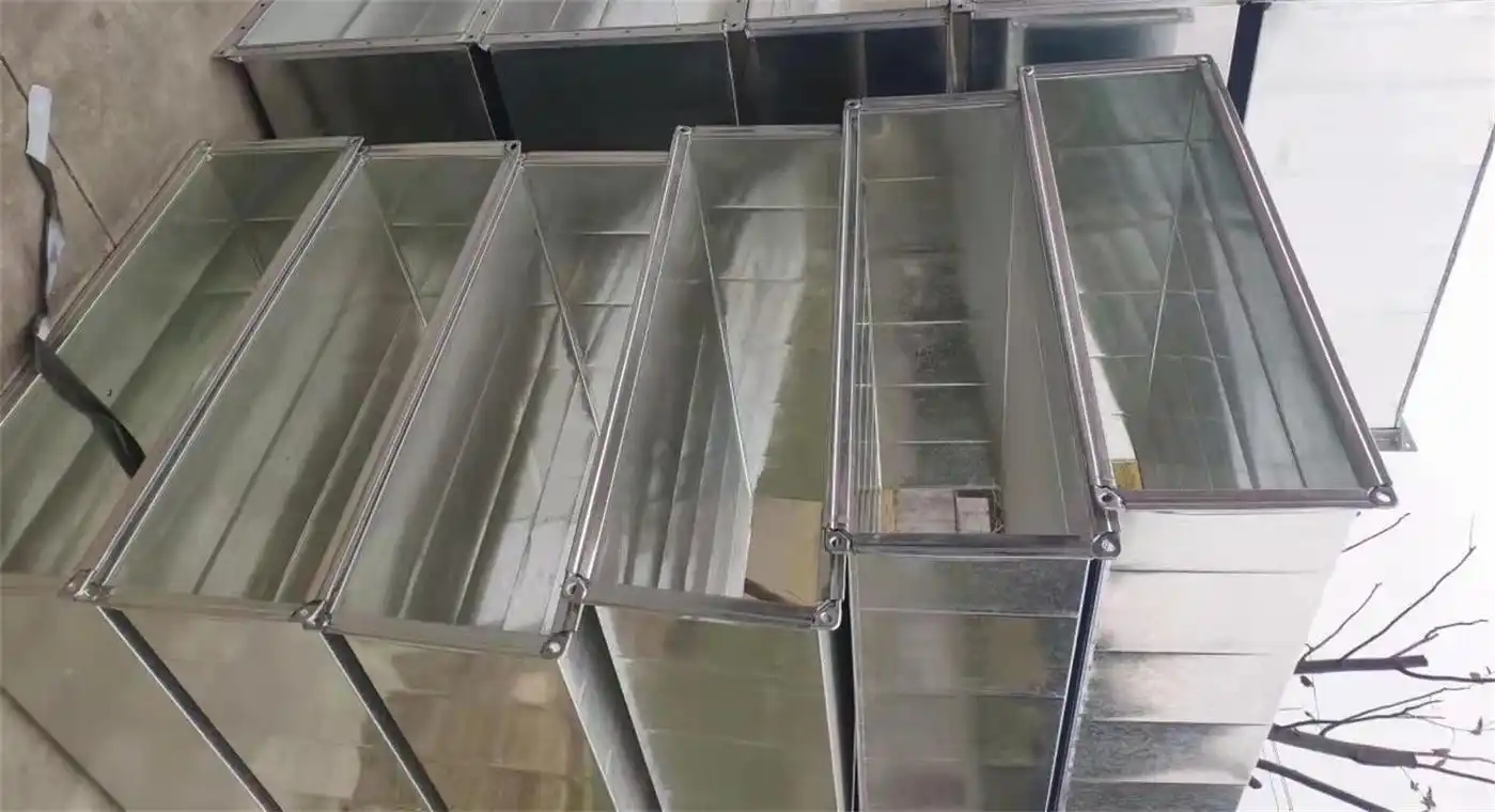 镀锌风管排气类型分类-上海镀锌铁皮风管 镀锌铁皮风管是一种以镀锌钢