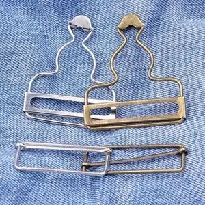 背带裤扣子锁扣背带裤的扣子夹子扣金属吊带卡扣金属吊带卡葫芦扣