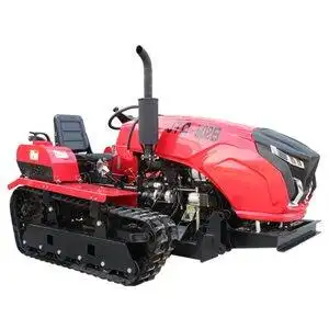 四驱履带乘坐式微耕机旋耕机小型多功能新式坐开深沟耕地除草