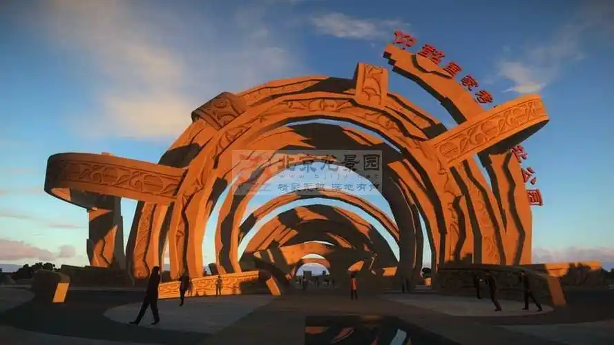 用旅游的品牌思维设计景区大门以仰韶国家考古遗址公园大门设计为例
