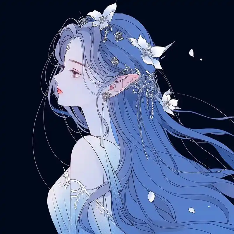 花妖|二次元动漫女头|女生头像|闺蜜头像