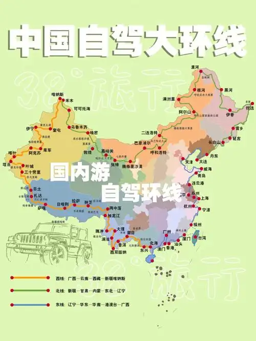 路线攻略来咯82一起来看看沿途的风景吧787878·90环国西线