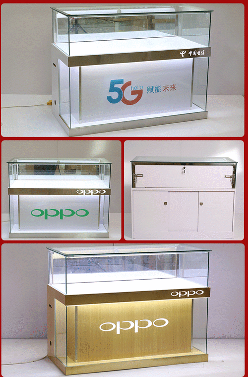 6015手机柜台展示柜 手机柜台新款oppovivo珠宝饰产品商用转角靠