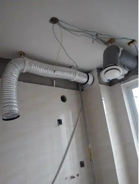 新品斜流静音管道风机 排气扇换气扇送风机排风强力抽风机hf-200