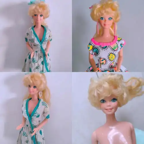 芭比娃娃  #芭比收藏芭比复  古芭比happy birthday 1982 barbie
