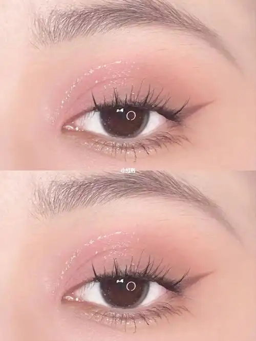 早八五分钟版|温柔粉棕眼妆07