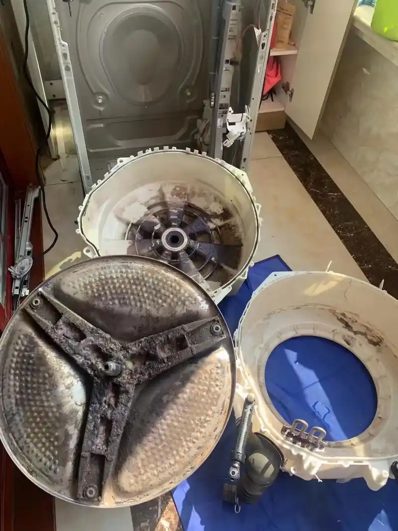 西门子滚筒洗衣机全拆效果对比