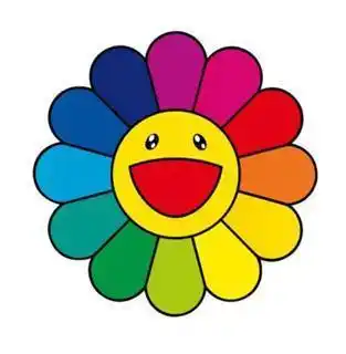 村上隆太阳花简笔画