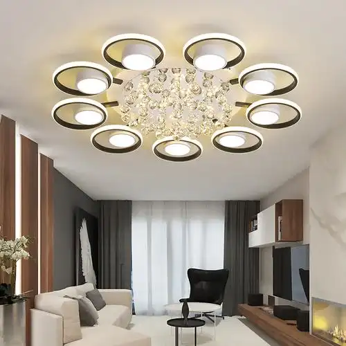 水晶灯品牌(水晶灯品牌排行前十名客厅灯吊灯)_大全-幸福起航