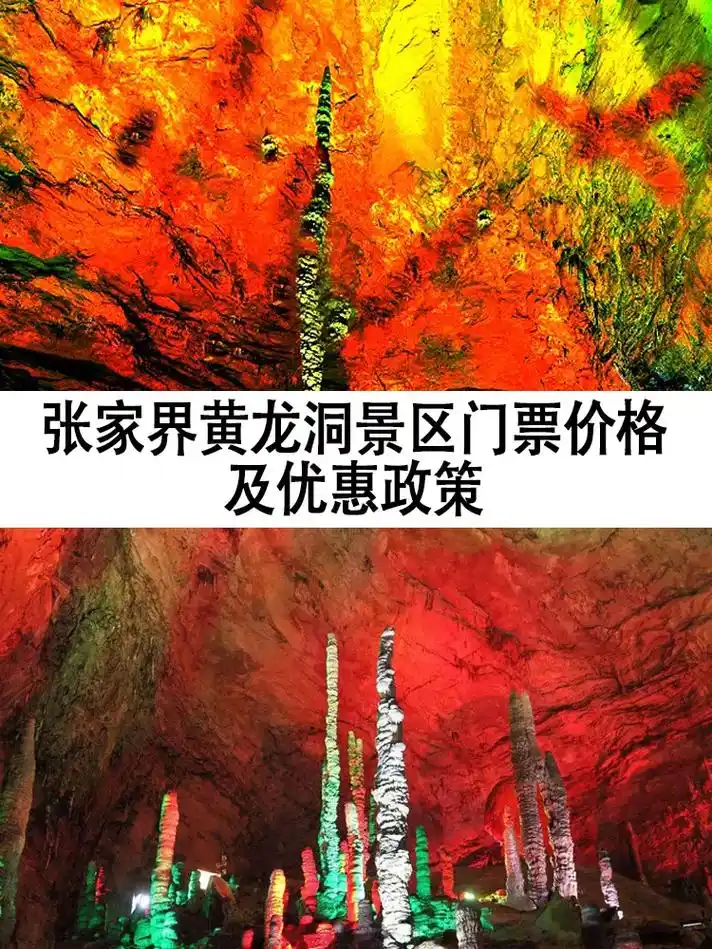 张家界黄龙洞景区门票价格及优惠政策.溶洞奇观,地下山河-张家 - 抖音