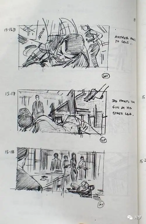 珍藏级 | 诺兰导演的分镜手稿