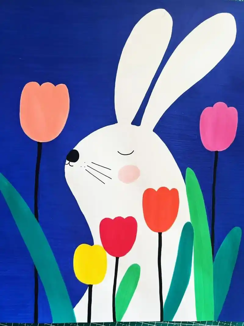 每日一画画|丙烯马克笔画 画材: 本:touchmark绘画马克本a4 笔:touch