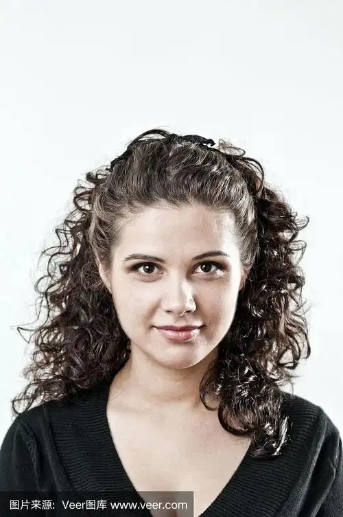 面部表情的模特大头照