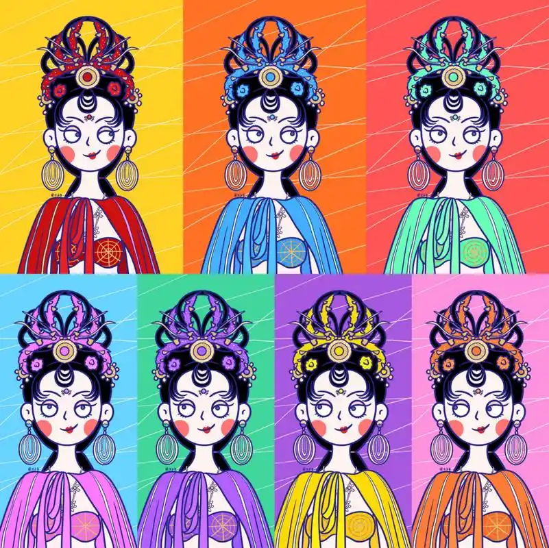 7815西游记7只蜘蛛精·闺蜜头像·开黑群头像7815 86版西游记