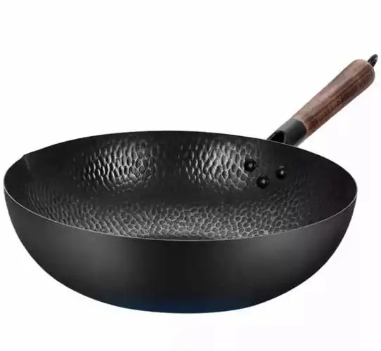 炊大皇 无涂层炒锅铁锅 32cm 99元包邮