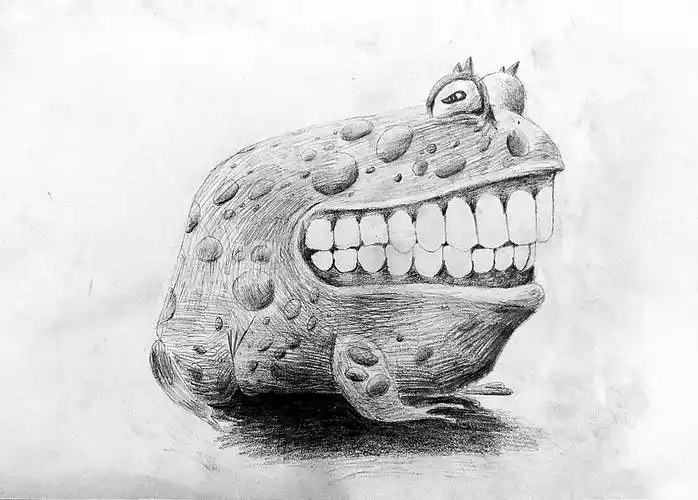 学生"创意素描——动物"作品集!