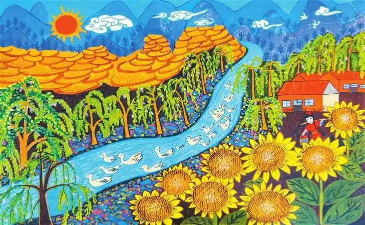 绿树阴浓夏日长——甘肃省农民画作品选登