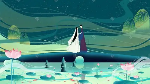 背景个人vip和企业vip免费下载手绘唯美治愈梦幻独角兽飞马西方神话