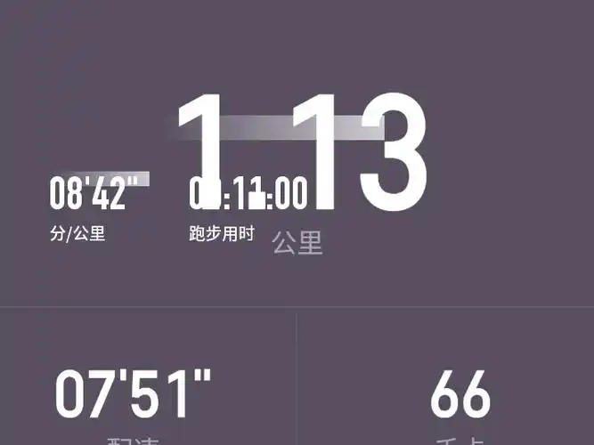 自律第一天,慢跑1公里_keep