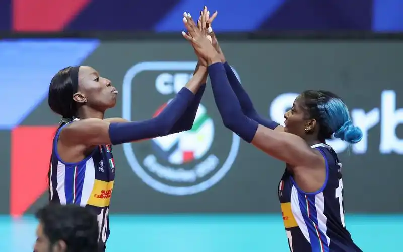 意大利-斯洛伐克 2021年欧洲女排锦标赛小组赛c组