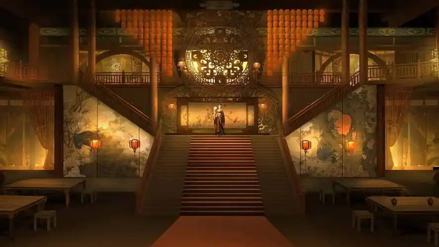 从艺术视角看国番 解析《镜双城》里的视觉美术_场景_整体_如意