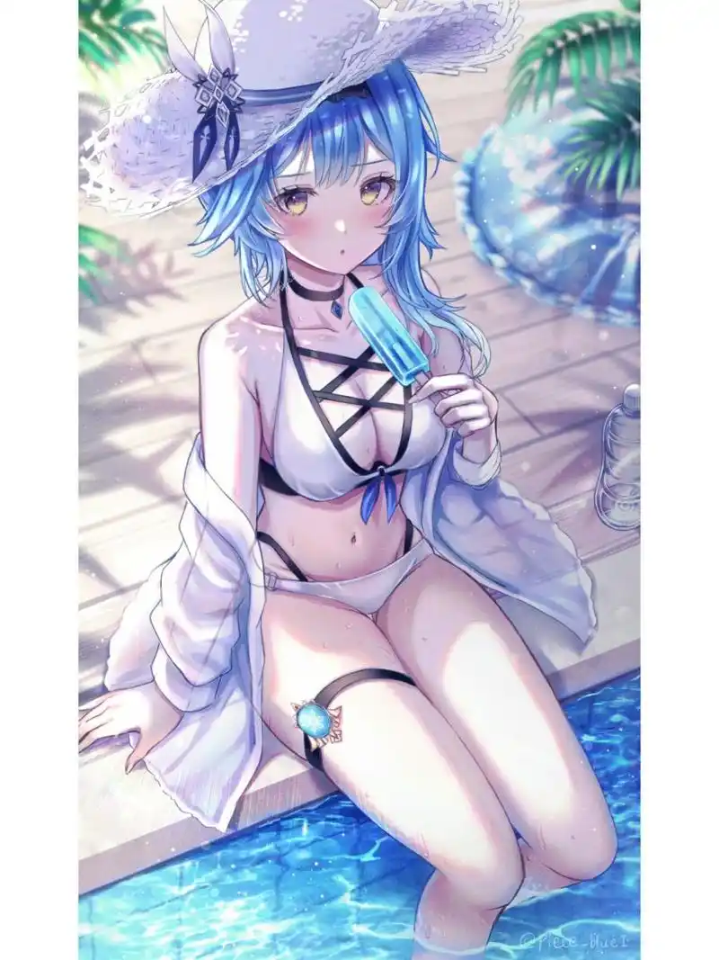 最适合夏天了! 	 画师:pix0202あい.miapi 	 02020202