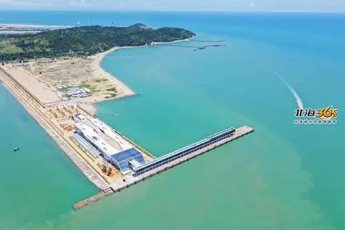 全方位,多角度,近距离航拍!万众瞩目的北海邮轮码头外立面全部完工