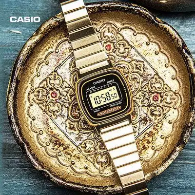 卡西欧 复古小金表