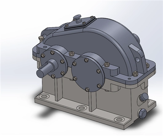 一级齿轮减速器