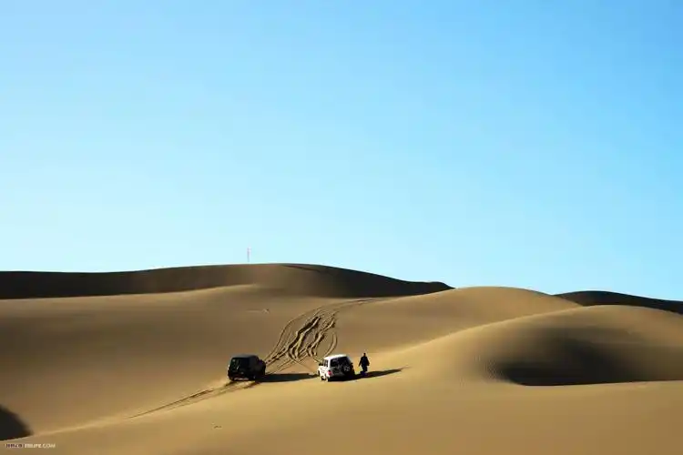 内蒙大队乌海车队年会前沙漠探路