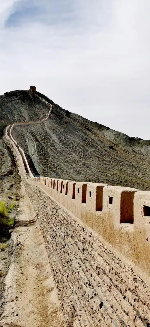 汉长城遗址,嘉峪关城楼,张掖七彩丹霞景色