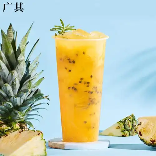 嘉沃凤梨浓浆900ml菠萝浓缩果汁饮料水果果茶奶茶浓缩果蔬汁