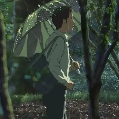 言叶之庭 动漫情侣头像