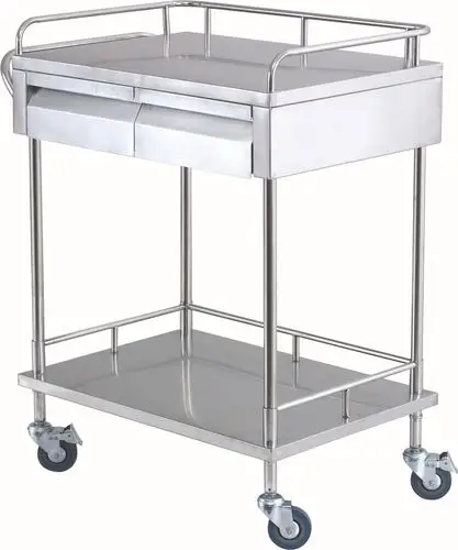 不锈钢治疗车 不锈钢换药车 不锈钢送药车 手术送药车可定做