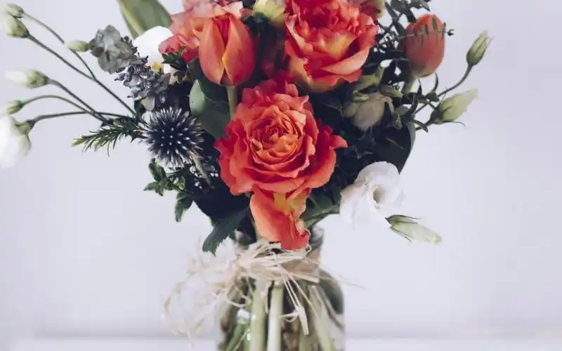 花朵与花瓶的唯美故事,高清壁纸,摄影图片,静物写真-回车桌面