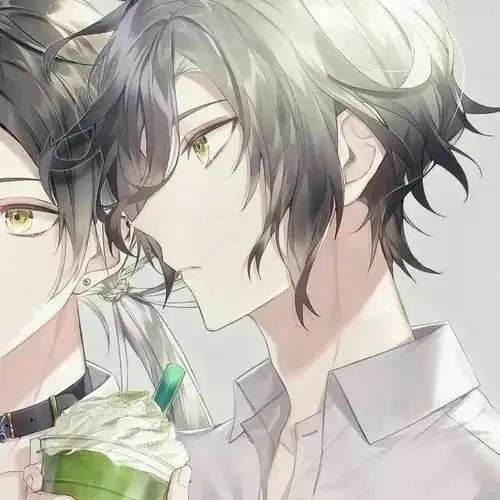 基友头像  礼貌拿图