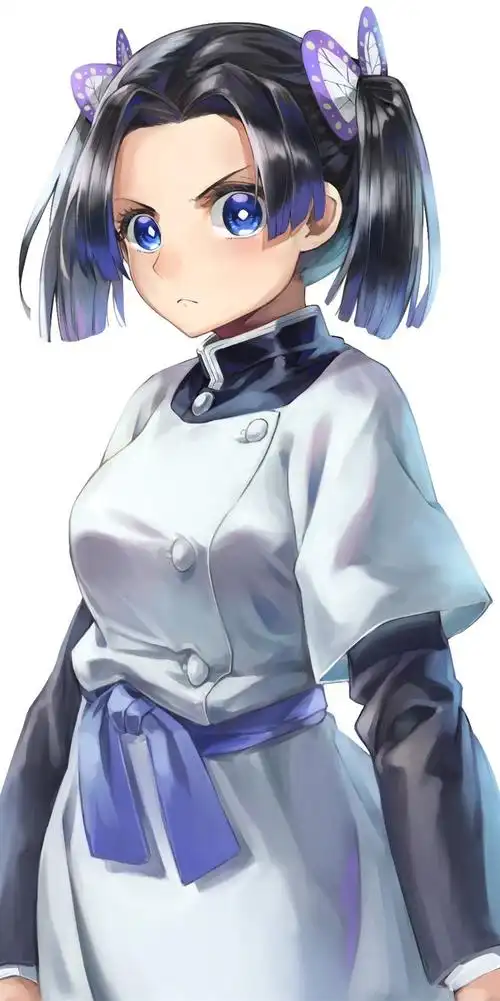 神崎葵(《鬼灭之刃》神崎葵,动漫全面屏壁纸,害怕战斗的邻家女孩)