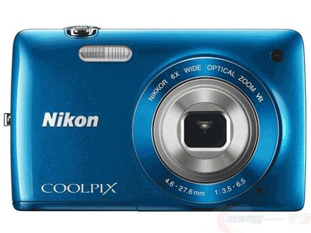 nikon 尼康 coolpix s4300 数码相机 蓝色 - f3.