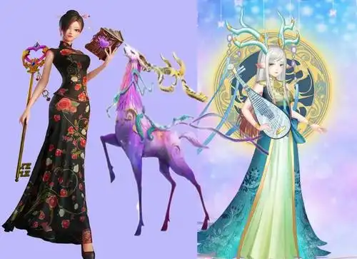 叶罗丽:当神兽幻化成仙子,弥宗间神鹿灵气神秘,花玲蝶变成花仙