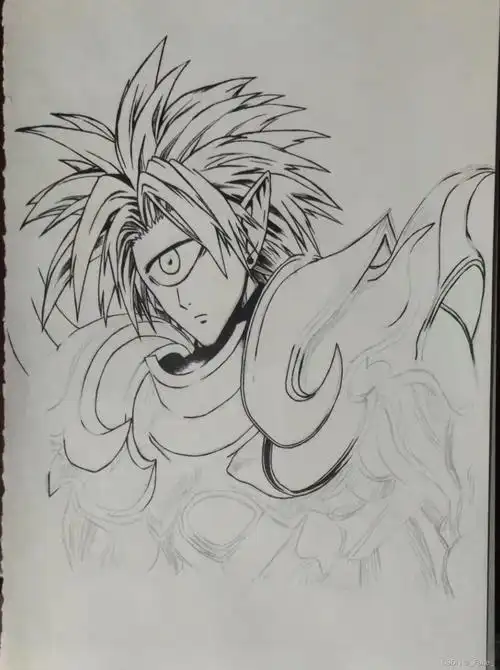 三次元手绘作品展示:一拳超人·波罗斯