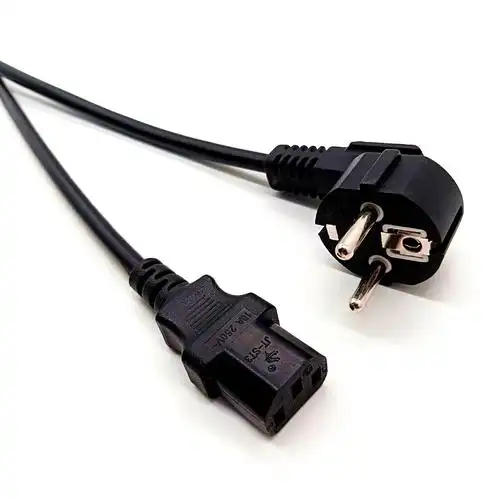 欧规电源线插头三芯欧标欧规插头电源线 欧规欧标三插电源线插头