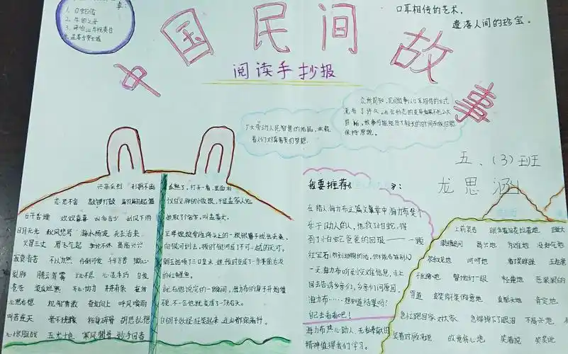 《中国民间故事》读书报