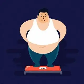 肥胖_矢量图片大全_肥胖模板素材 - 绘艺素材网