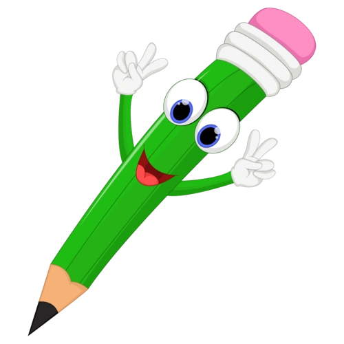 卡通拟人铅笔图片