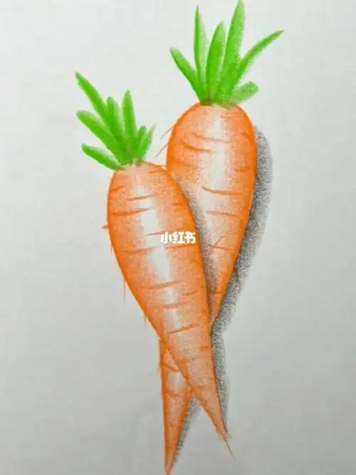 简单几笔画胡萝卜