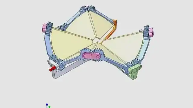 一个折叠圆机械结构,巧妙的设计让人受益匪浅!-教育视频-搜狐视频